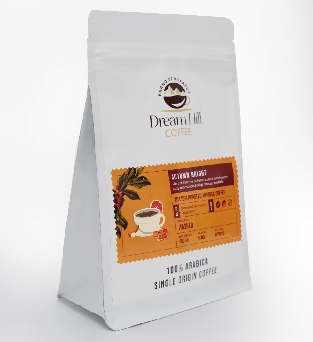 Autumn Bright - Medium Roast (250g, Single Origin, 100% Arabica Coffee) - Image 3