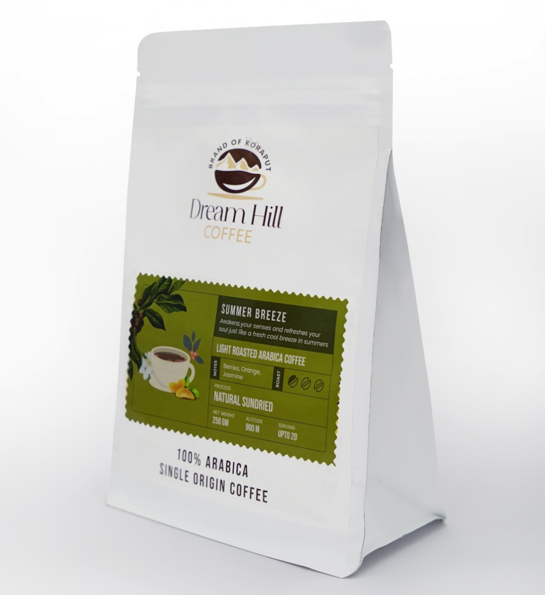 Summer Breeze - Light Roast | Natural (250g, Single Origin, 100% Arabica Coffee) - Image 3
