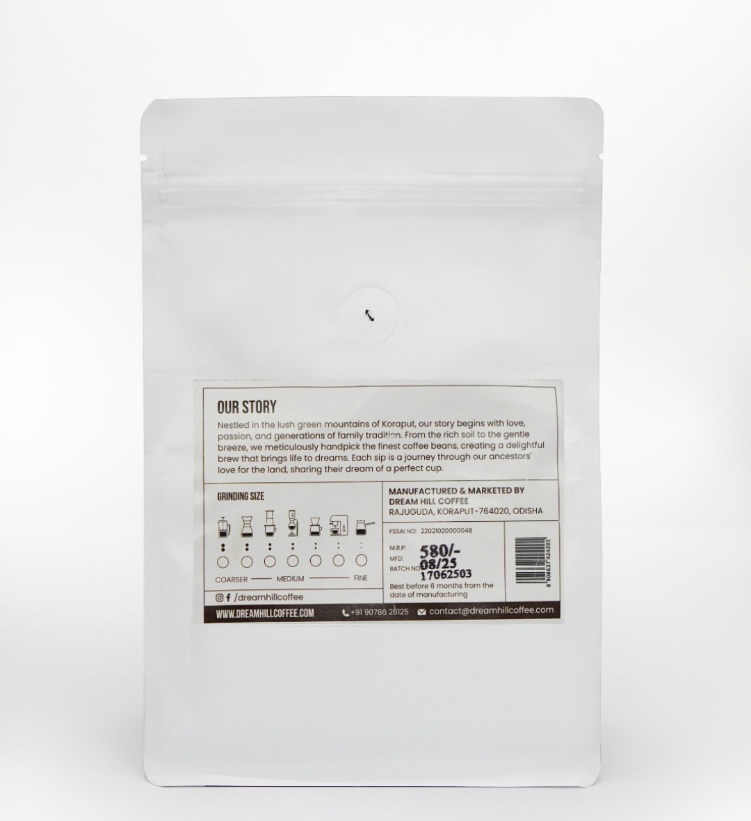 Autumn Bright - Medium Roast (250g, Single Origin, 100% Arabica Coffee) - Image 4